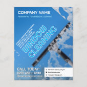 Window cleaning company flyer (Voorkant)