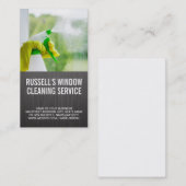 Window Cleaning Service | reinigingsspray Visitekaartje (Voorkant / Achterkant)