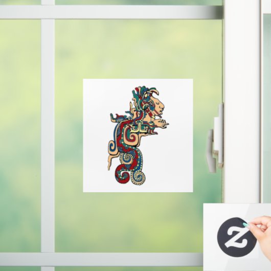 Window cling design  raamsticker (Huis)