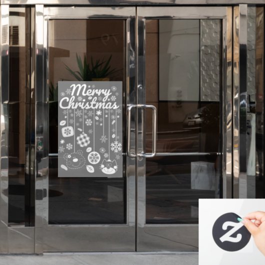 Window Cling Raamsticker (Kantoordeur)