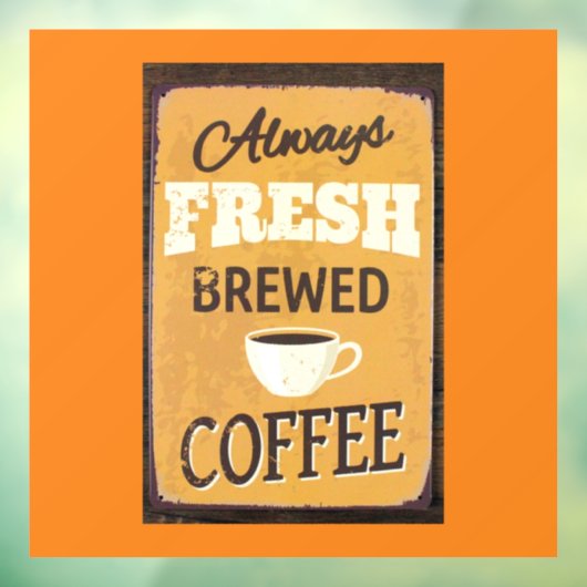 Window Cling Raamsticker (Vel 3)