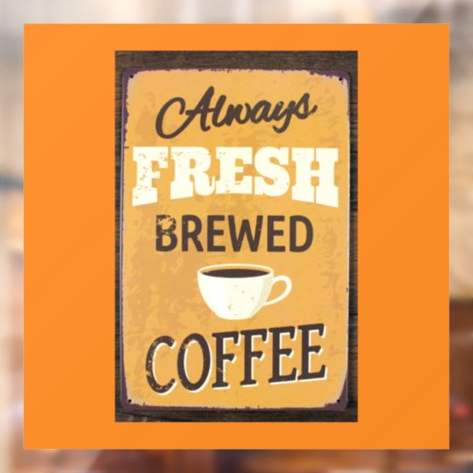 Window Cling Raamsticker (Vel 2)