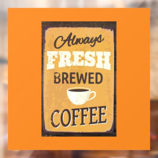 Window Cling Raamsticker (Vel 2)