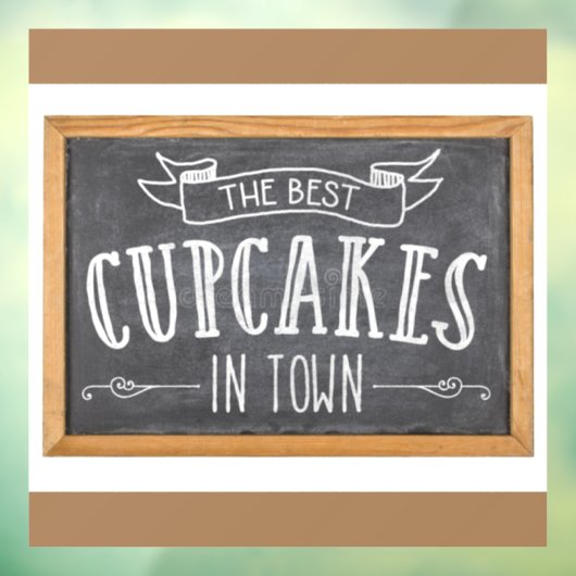 Window Cling Raamsticker (Vel 3)