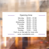 Window Cling Raamsticker (Vel 2)