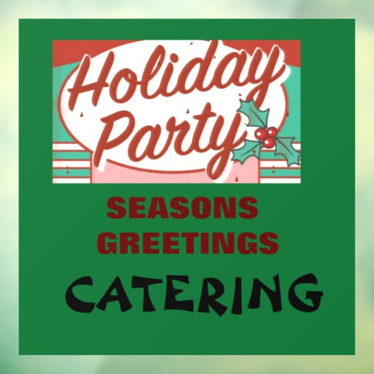 Window Cling Raamsticker (Vel 3)