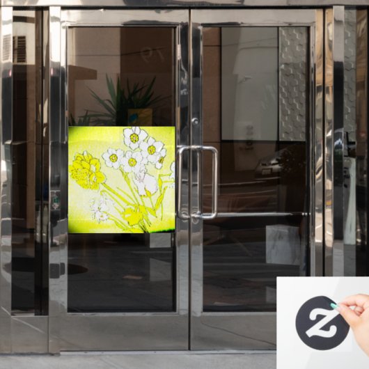 Window Cling Raamsticker (Kantoordeur)