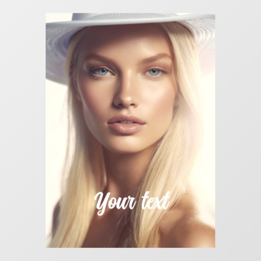 Window Cling Raamsticker (Vel)