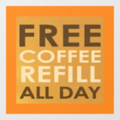 Window Cling Raamsticker (Vel)