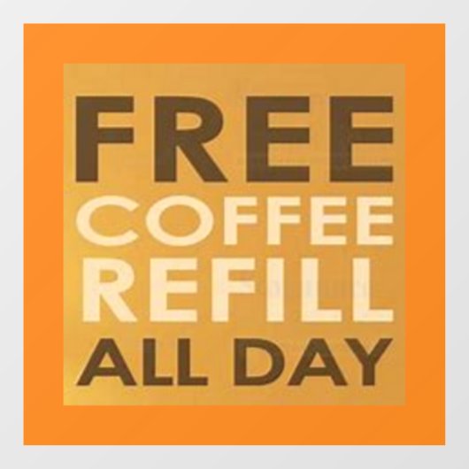 Window Cling Raamsticker (Vel)