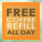 Window Cling Raamsticker (Vel 3)