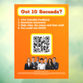 Window Cling Raamsticker (Vel 3)