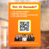 Window Cling Raamsticker (Vel 2)