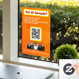 Window Cling Raamsticker