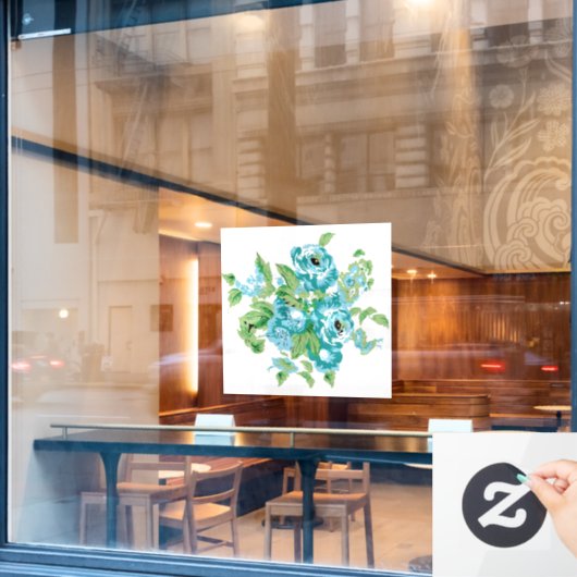 Window Cling Raamsticker (Cafe Raam)