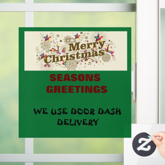 Window Cling Raamsticker (Huis)