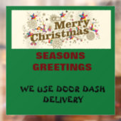 Window Cling Raamsticker (Vel 2)