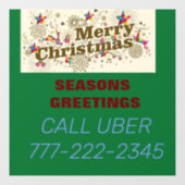 Window Cling Raamsticker (Vel)