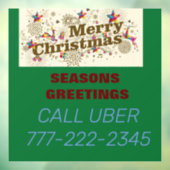 Window Cling Raamsticker (Vel 3)