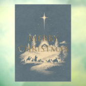 Window Decal Cling Christmas  (Vel 3)