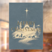 Window Decal Cling Christmas  (Vel 2)