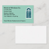 Window Distributor Sales And Service Visitekaartje (Voorkant / Achterkant)