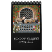 Window Ferret Calendar Kalender (Hoes)