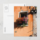 Window Flowers Briefkaart (Voorkant / Achterkant)