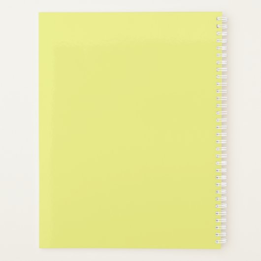 Window Frog-planner Planner (Achterkant)