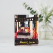 Window Fruit Market - Madrid, Spanje Briefkaart (Staand voorkant)