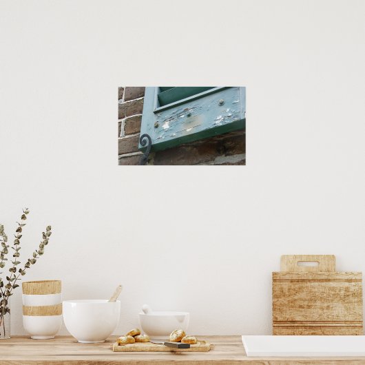 Window Latch Charleston Poster (Keuken)