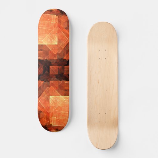 Window Light Abstract Art Skateboard (Voorkant)