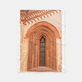 WINDOW OF GOTHIC STYLE Fleece Blanket Deken (Voorkant)