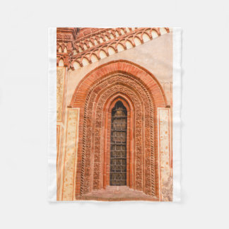 WINDOW OF GOTHIC STYLE Fleece Blanket Deken