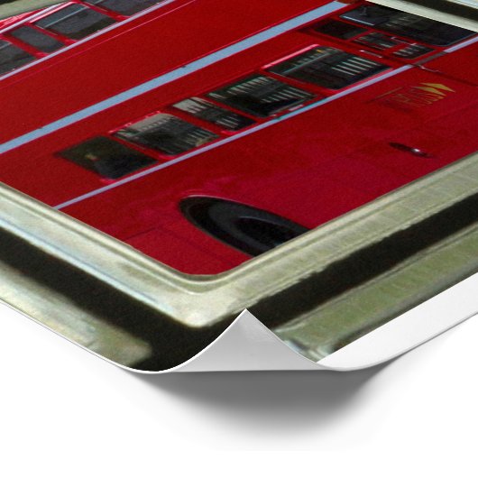 Window on London Sights Poster (Hoek)