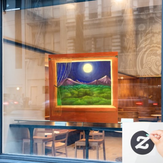 Window -  raamsticker (Cafe Raam)