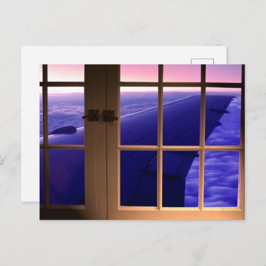 Window Seat Briefkaart (Voorkant / Achterkant)