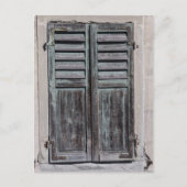 Window shutter briefkaart (Voorkant)