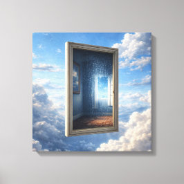 Window to Nowhere Canvas Afdruk