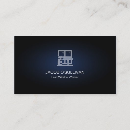 Window Washer Huis Reiniging Visitekaartje (Voorkant)