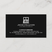 Window Washer Huis Reiniging Visitekaartje (Voorkant)