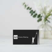 Window Washer Visitekaartje (Staand voorkant)