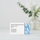 WIndow Wasseringservices Visitekaartje (Staand voorkant)