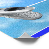 Windows95 Computer Theme Aangepaste tekst Poster (Hoek)