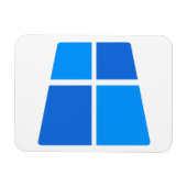 Windows 11 logo magneet (Horizontaal)