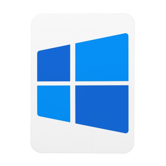 Windows 11 logo magneet (Verticaal)