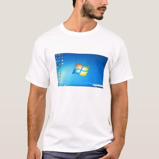 Windows 7 Small T-shirt (Voorkant)