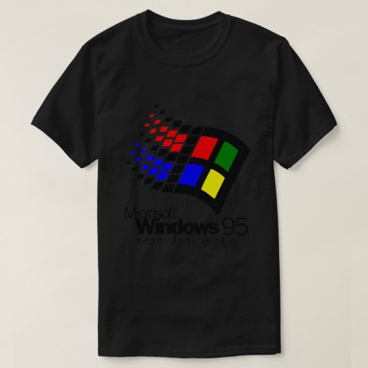 Windows 95 Logo Essential T-Shirt (Design voorkant)