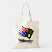 Windows 95-microsoft tote bag (Achterkant)