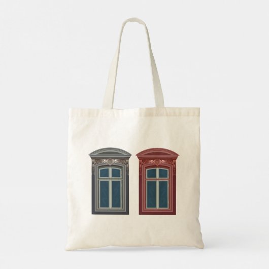 Windows Architectuur Tote Bag (Achterkant)